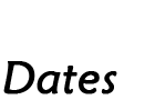 dates